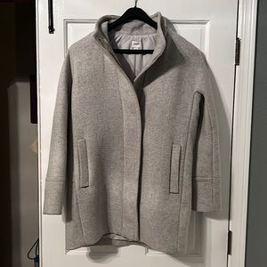 JCrew Factory City Coat Size 8 Heather Dusk